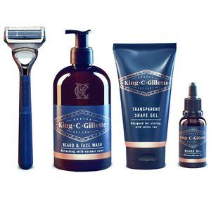 Gillette King C. Shave Care for Men Beard Care Kit